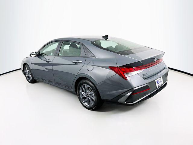 2024 hyundai elantra hybrid blue