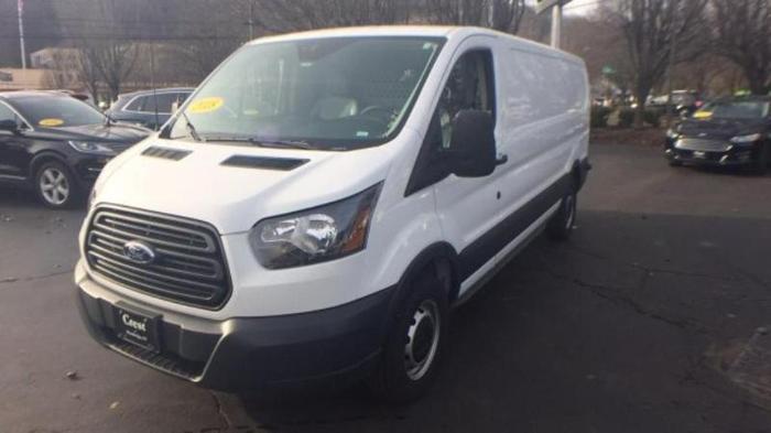 2018 ford transit cargo 150 150 3dr lwb low roof cargo van w/60/40 passenger side doors for sale in new haven, connecticut