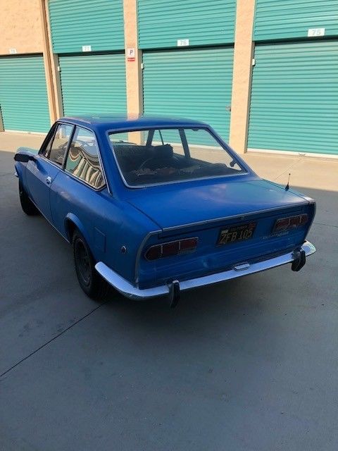 fiat 124 ac coupe, 1969 1st series , boano design
