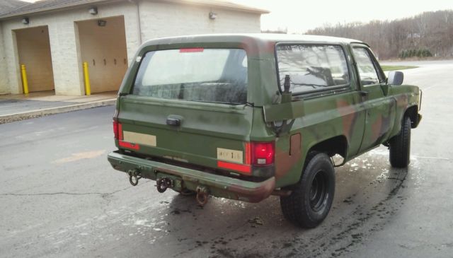 1983 chevrolet k5 military blazer m1009