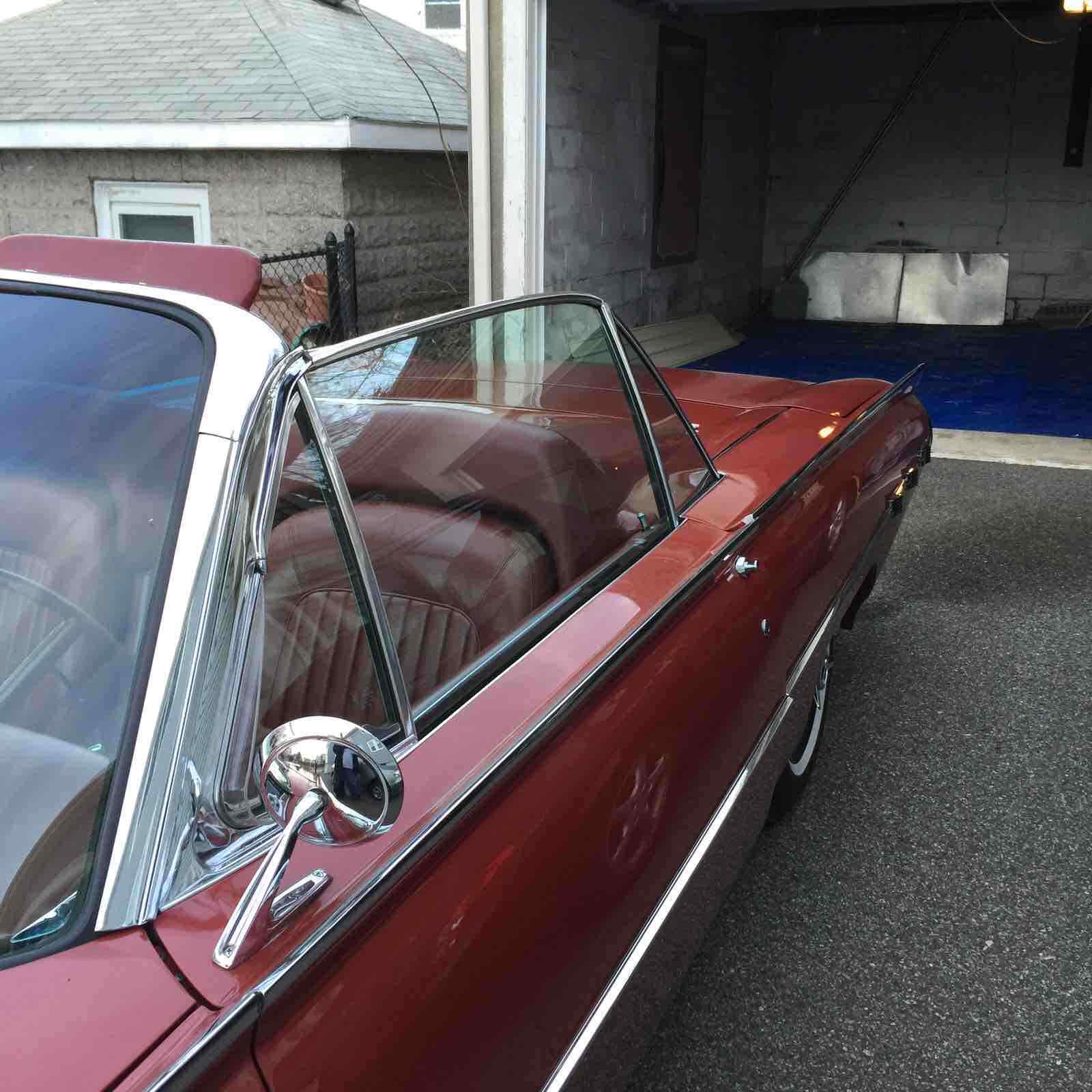 1962 ford thunderbird convertible red rwd automatic roadster