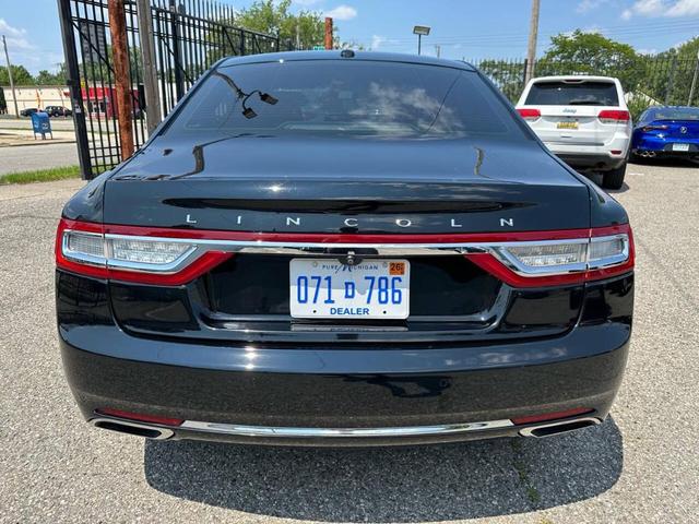 2017 lincoln continental select