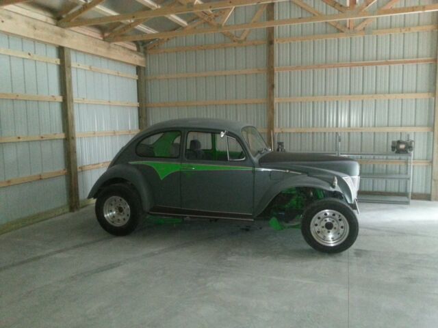 volkswagen beetle - rat rod - vw - 68 rat bug v8