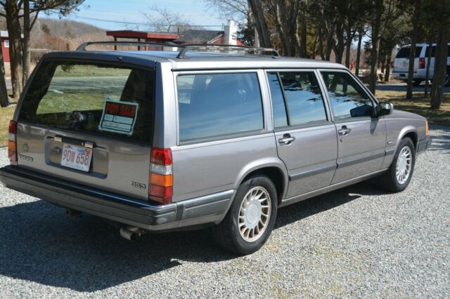 classic flagship volvo station wagon in excellent running condition