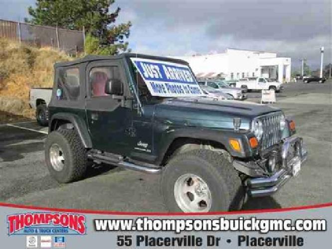 2005 jeep wrangler se in placerville, ca