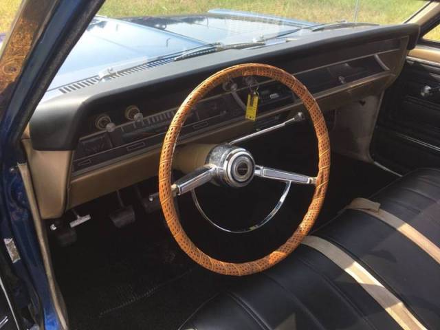 1966 chevrolet el camino 99999 miles blue pickup truck v8 6.0l manual