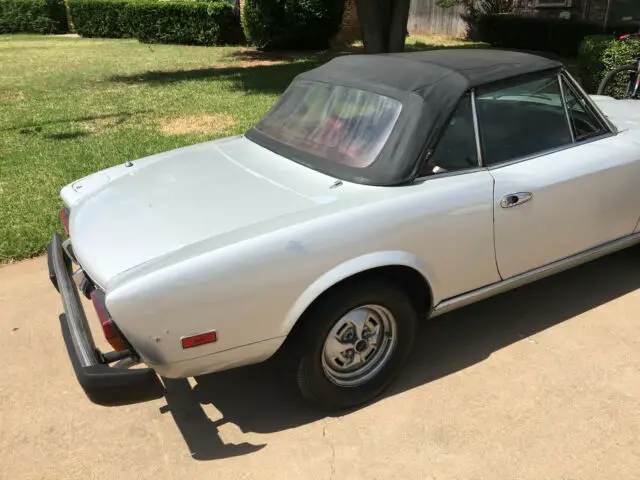 1979 fiat 124 spider pininfarina 2.0l automatic no alfa romeo duetto