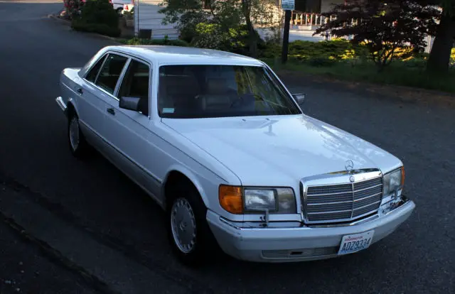 1991 mercedes 420sel sedan - beautiful low miles classic s series - like 560sel