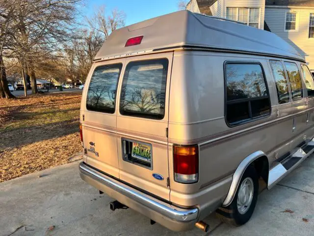 1994 ford e-150 econoline van brown rwd automatic e150 custom no reserve