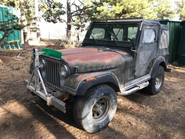 1981 jeep cj5 laredo rare v8 4spd original project or parts