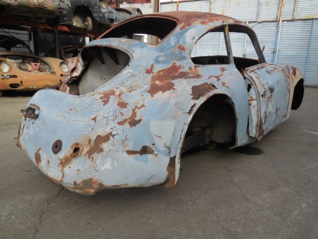 1955 porsche 356 coupe pre a project car for parts or restoration prea