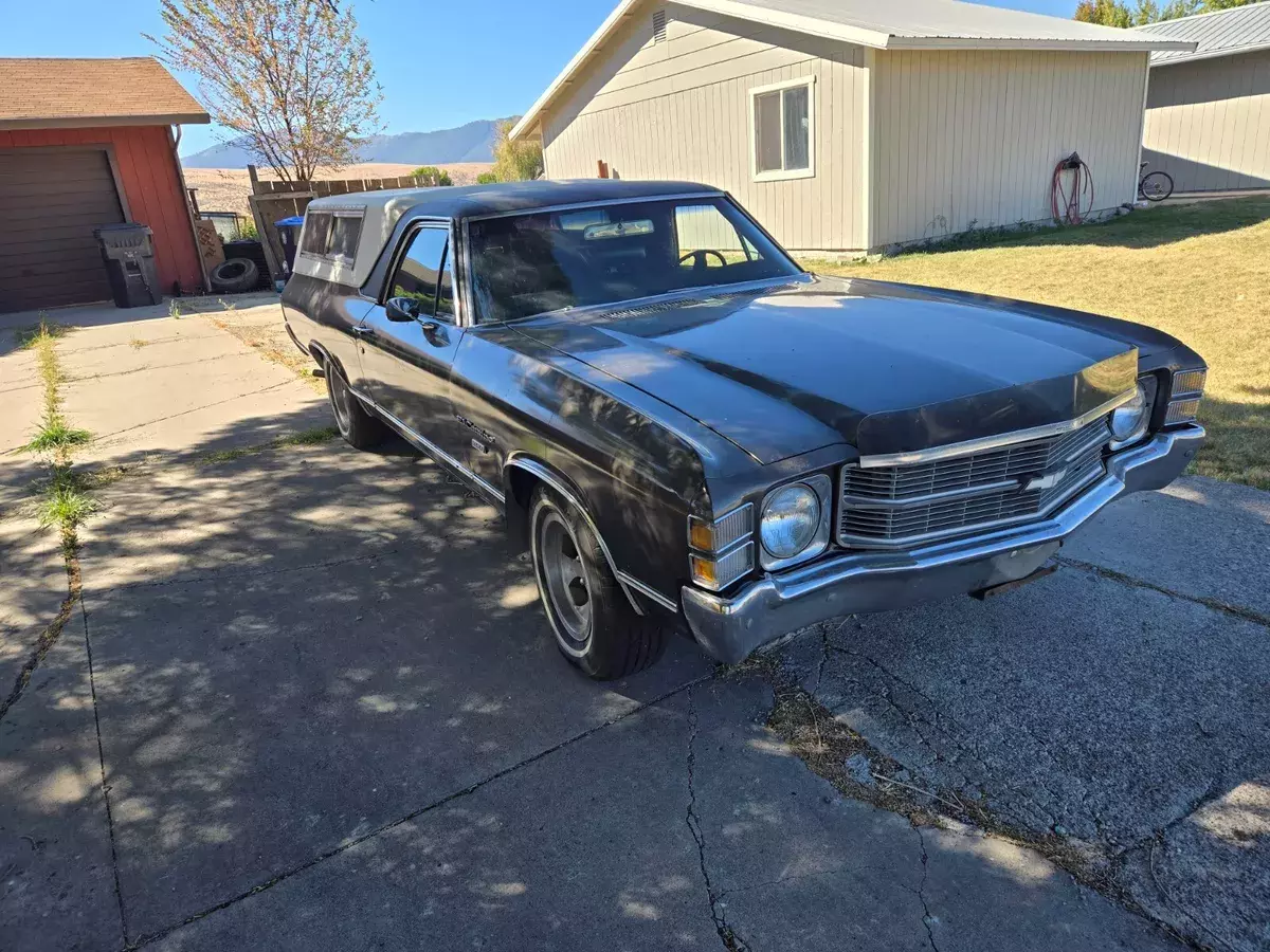 1971 el camino deluxe edition factory 350 ac car, same owner since 1973,107k