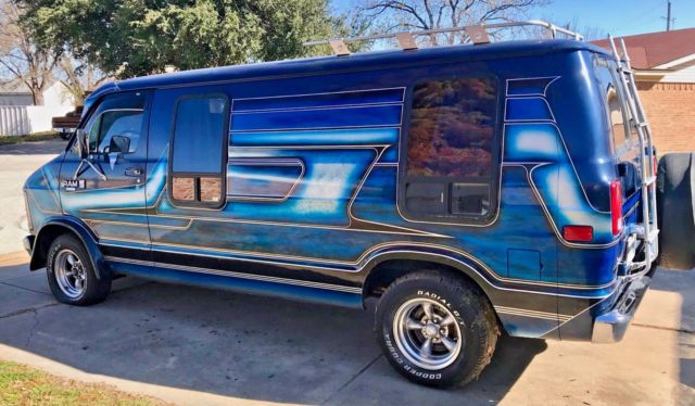 1984 dodge b250 california custom van
