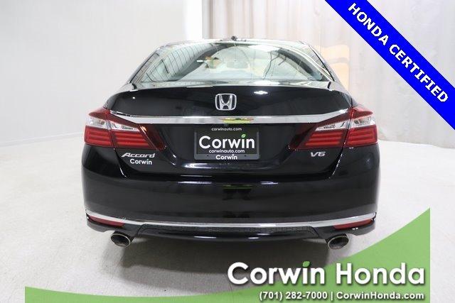 certified 2016 honda accord ex-l v6 sedan fargo, nd 58103 for sale in fargo, north dakota