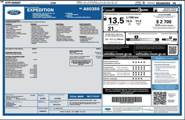 2022 ford expedition limited max