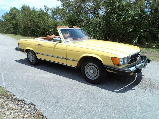 1978 mercedes-benz 450 sl mint condition only 51k miles 2 tops no dealer fee