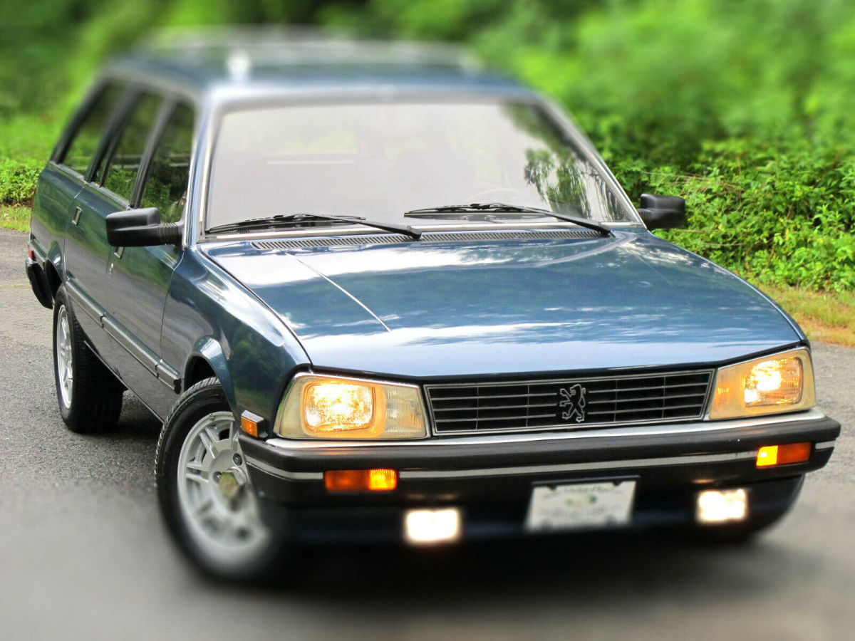 1986 peugeot 505 turbo wagon ... 131,583 original miles