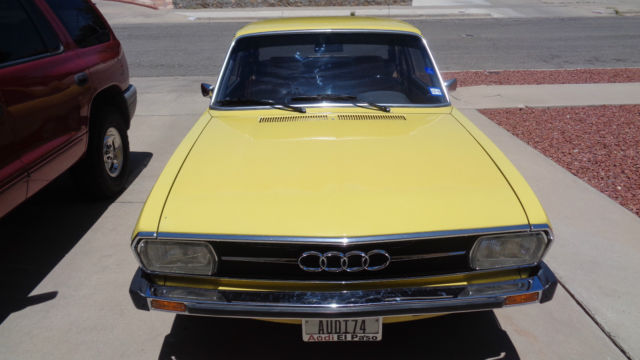 audi c1 100 ls 1974 2 door sedan - top rare model
