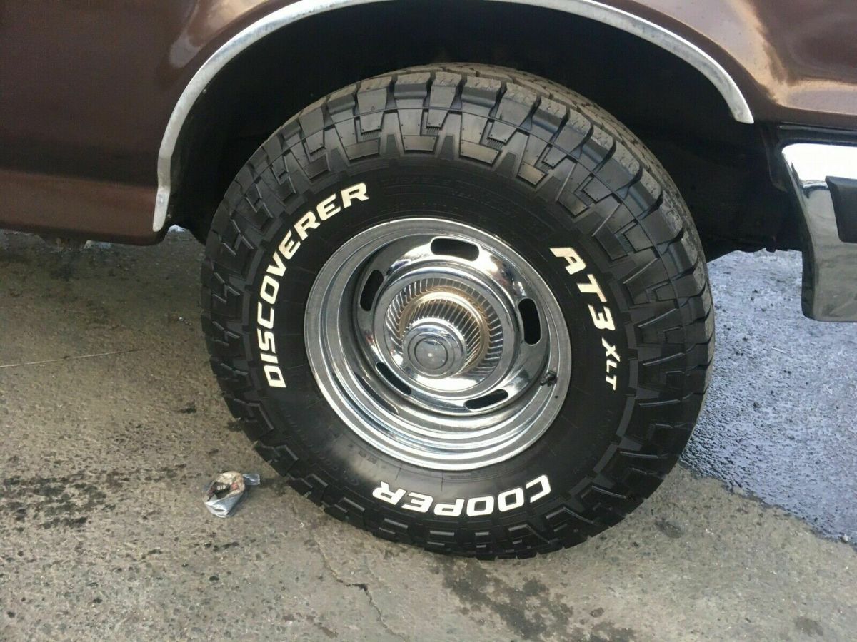 1990 ford f-150 pickup brown rwd automatic