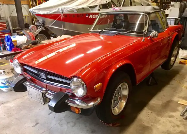 1976 tr 6 pristine original owner