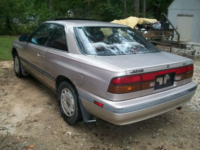 1988 mazda mx-6 lx coupe 2-door 2.2l