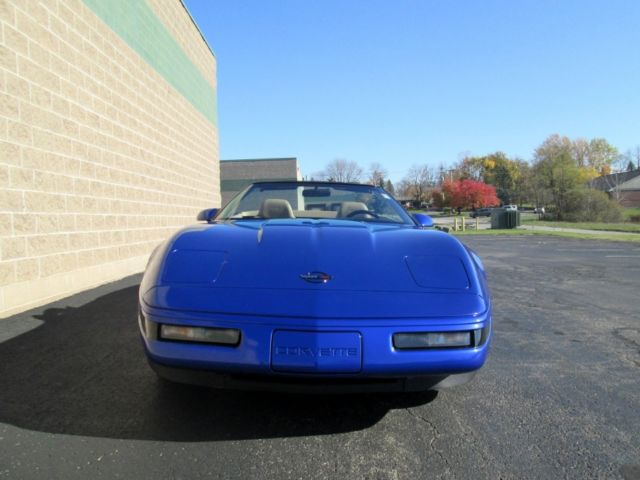 1994 chevrolet corvette base convertible admiral blue