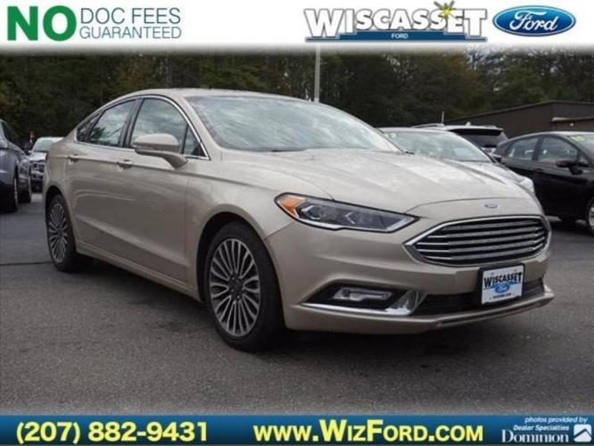 2017 ford fusion se awd se 4dr sedan for sale in westport, maine