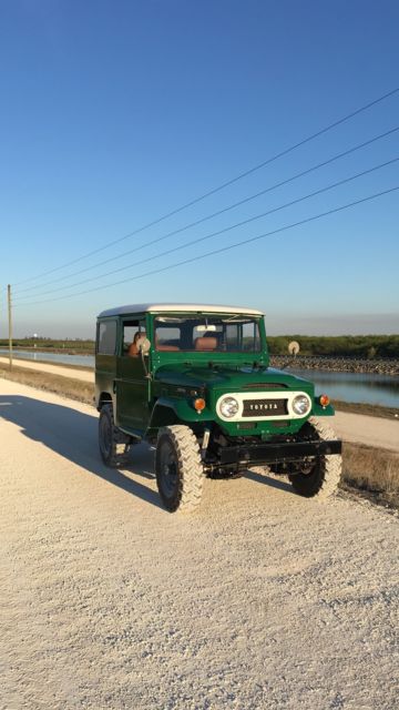 1975 toyota fj40 land cruiser, original toyota 2f 6 cyl gasoline engine