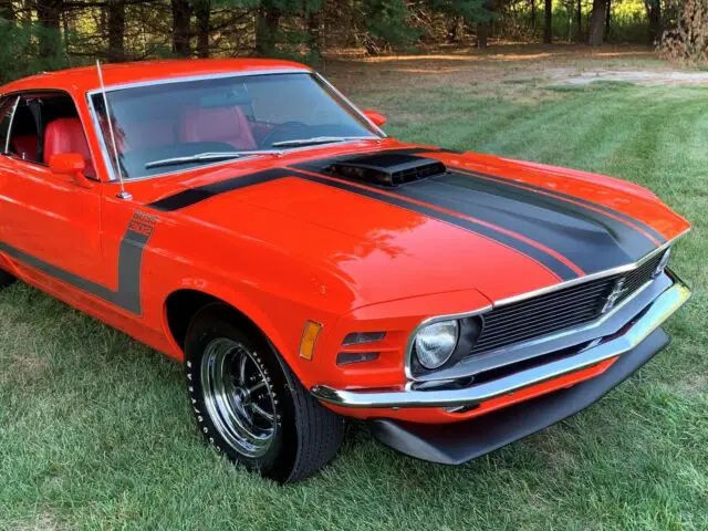 1970 boss 302 mustang, rotisserie restored, matching numbers