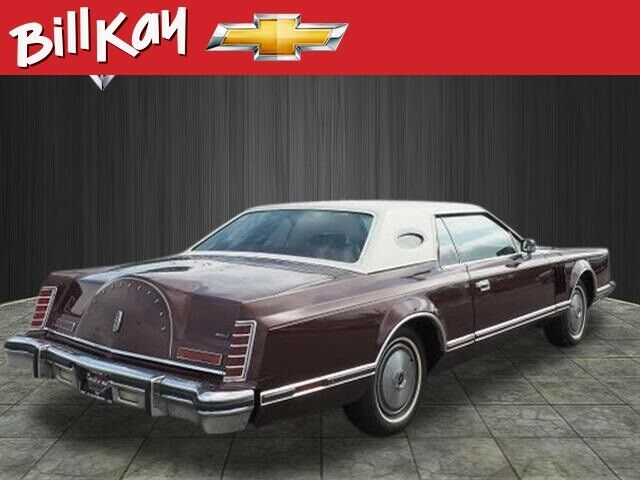 1977 lincoln continental 80138 miles maroon coupe automatic