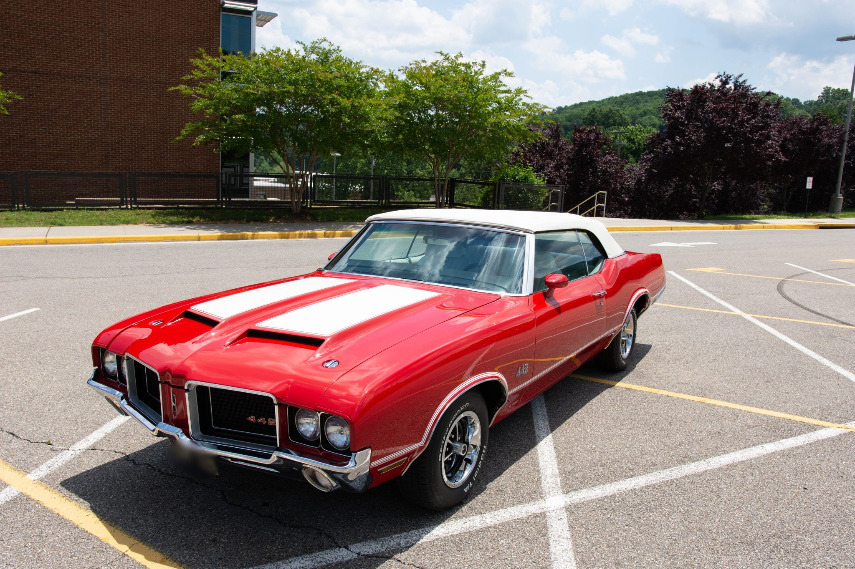 1972 oldsmobile 442 convertible 455 4-speed