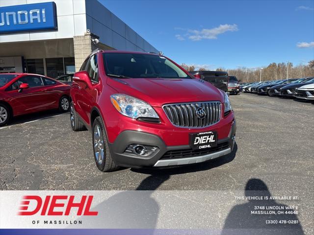 2016 buick encore leather