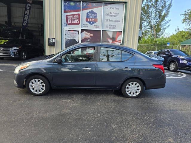 2017 nissan versa 1.6 sv