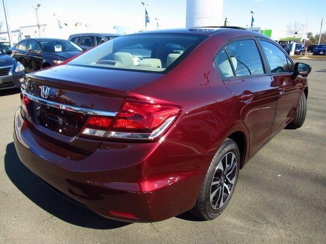 certified 2015 honda civic ex sedan hartford, ct 06120 for sale in hartford, connecticut