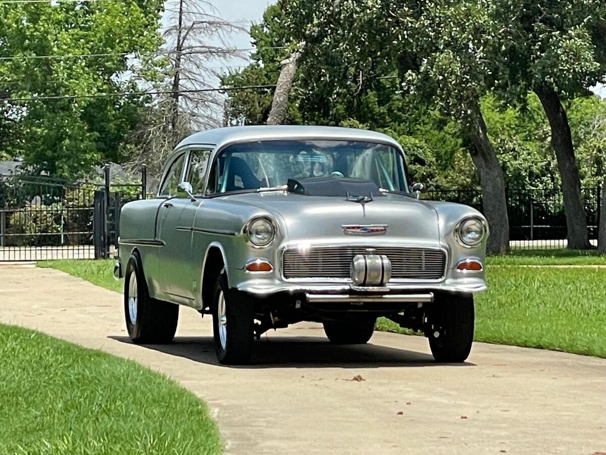 1955 chevy gasser, 496 ci, cold a/c, street legal, disc brakes, auto trans, fast
