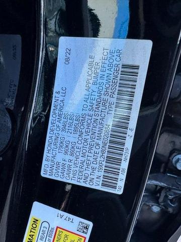 2022 honda civic sport