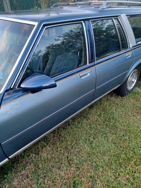1988 chevrolet caprice wagon blue rwd automatic classic