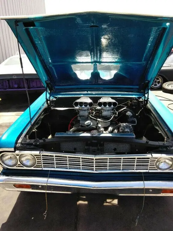 1964 chevrolet malibu hot rod classic 327 v8 4 speed muncie 500 miles on build