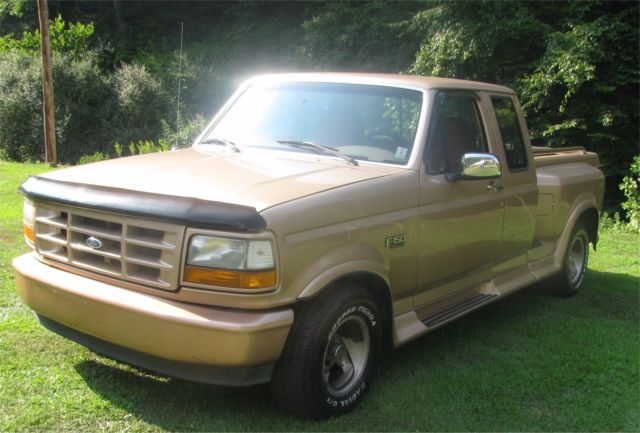 1994 ford f-150 xlt flareside ext cab 5.0 v8 auto mississippi truck 90k motor