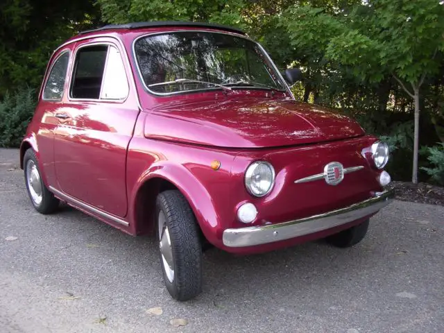 fiat 500 totally restored