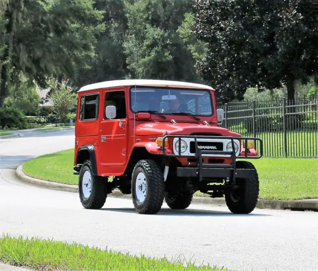 1979 toyota land cruiser fj40 4x4 restored with ac