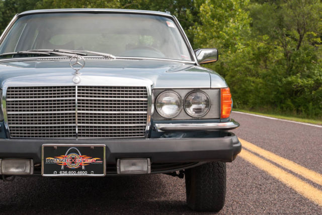 1977 mercedes benz 450 sel 6.9, power steering, metal sunroof, extensive records