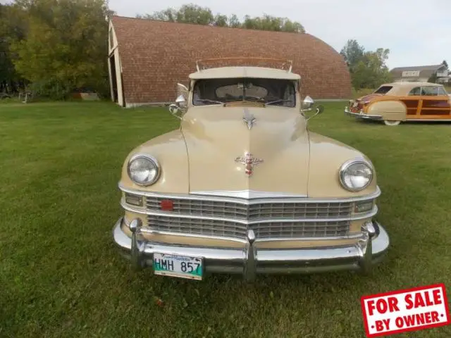 1947 chrysler town & country 4 door sedan original trans rare classic resorted