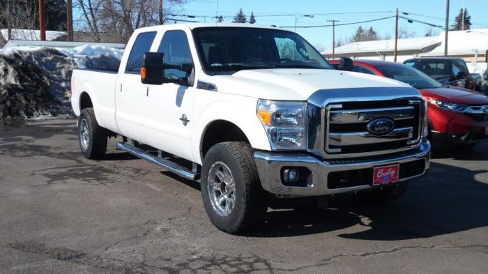 2016 ford f-350 super duty lariat 4x4 lariat 4dr crew cab 6.8 ft. sb srw pickup for sale in conrad, montana