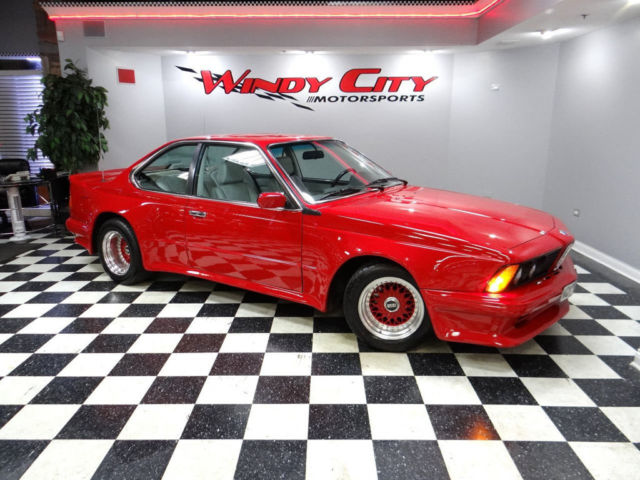 bmw ///m6 e24 coupe abc exclusive widebody bbs wheels 1 owner all books & tools