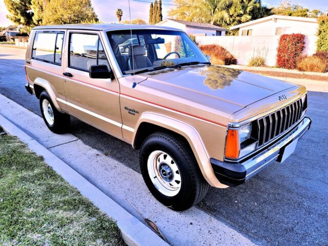 1986 jeep cherokee pioneer 4x4 2.8l