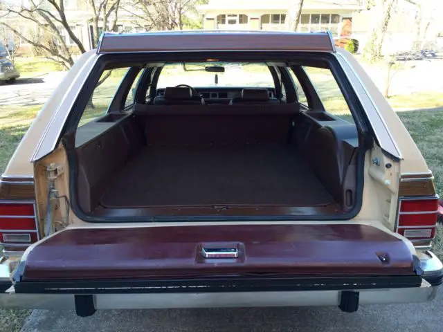 1984 mercury grand marquis colony park station wagon woody ls country neat beast
