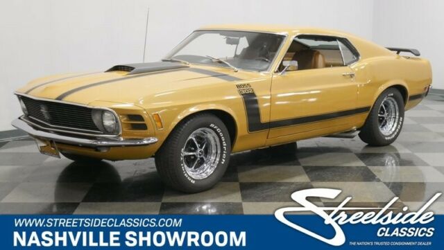 boss 302 tribute clone classic vintage pony mustang fastback