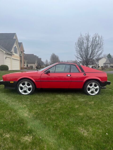 1976 lancia scorpion coupe red rwd manual