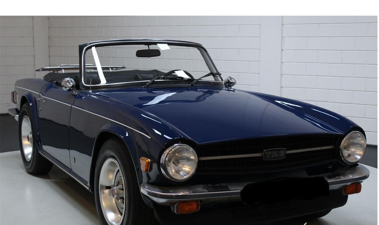 1975 triumph tr6